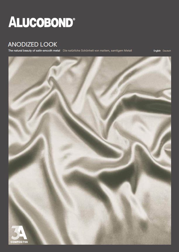 Alucobond - vintage -gevelpaneel - aluminium composite paneel-Anodized look