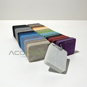 Vilt sampleketting- acofelt pet vilt - gerecyclde pet materialen akoestisch vilt