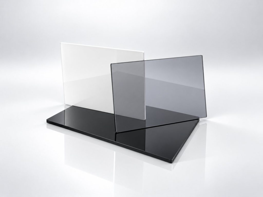 Polycarbonaat platen helder en smoke